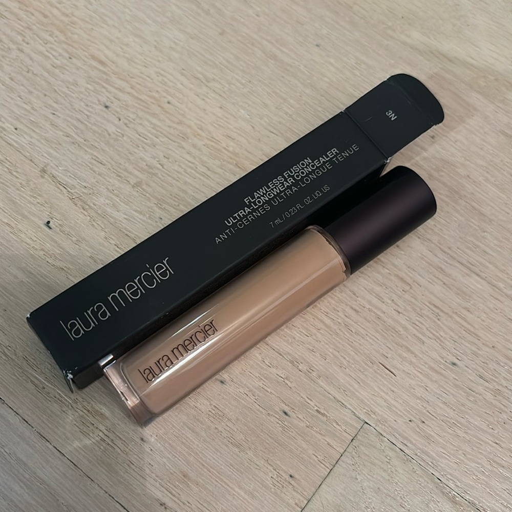 NIB Laura Mercier Flawless Fusion Ultra-Longwear Concealer shade 3N